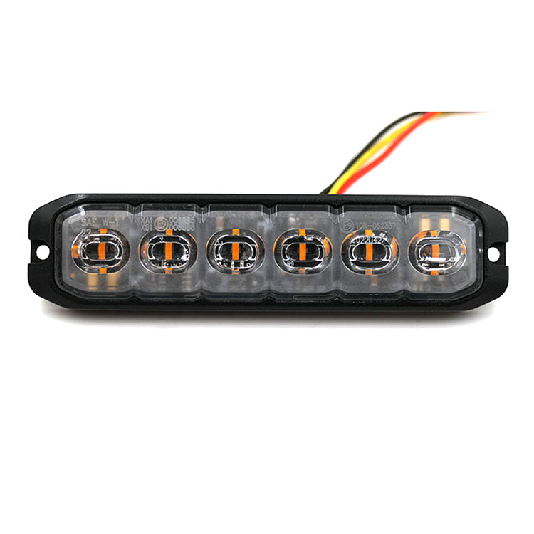 LED-silikonilinssin varoitusvalo